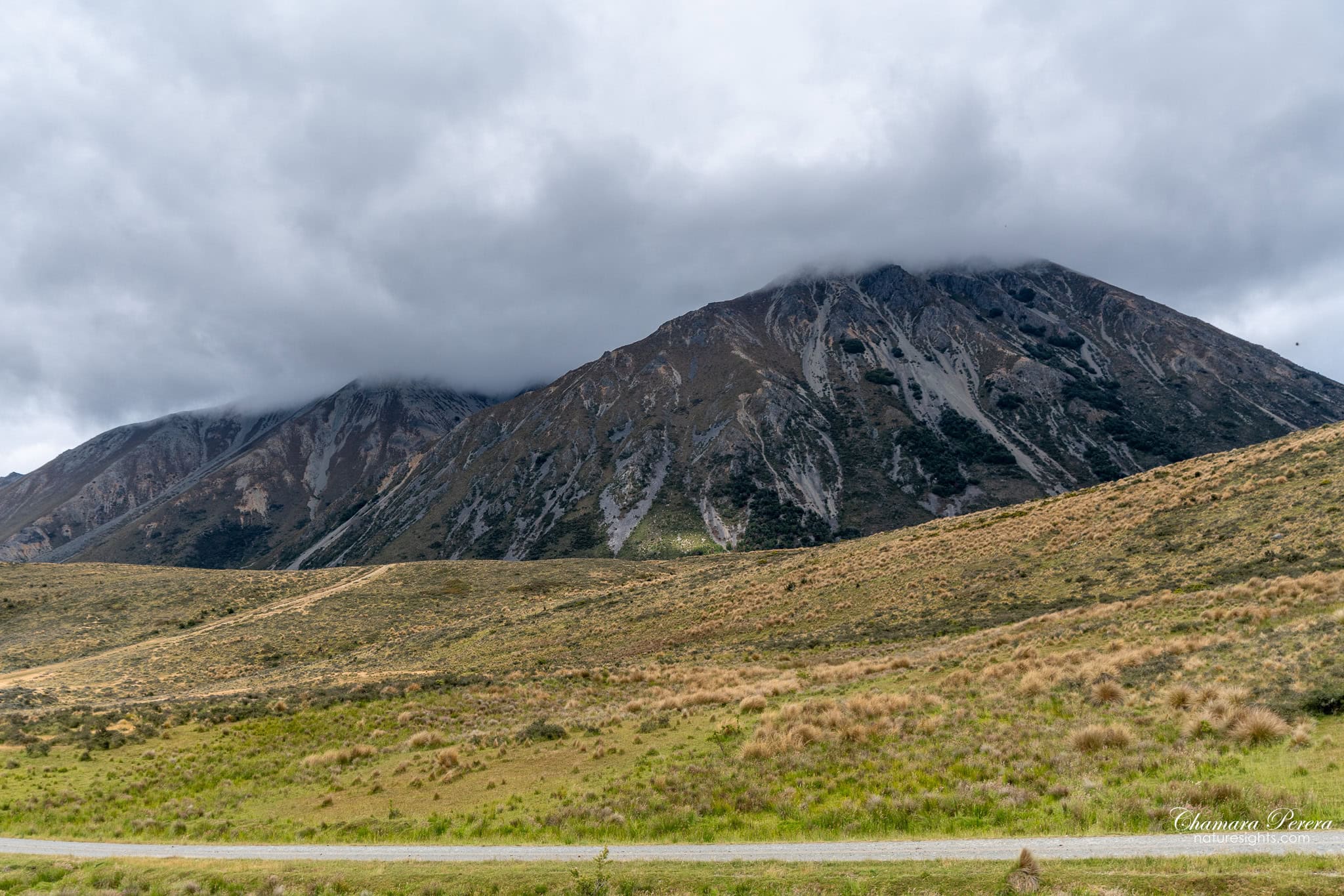 Arthur's Pass rocky mountain peak South Island New Zealand