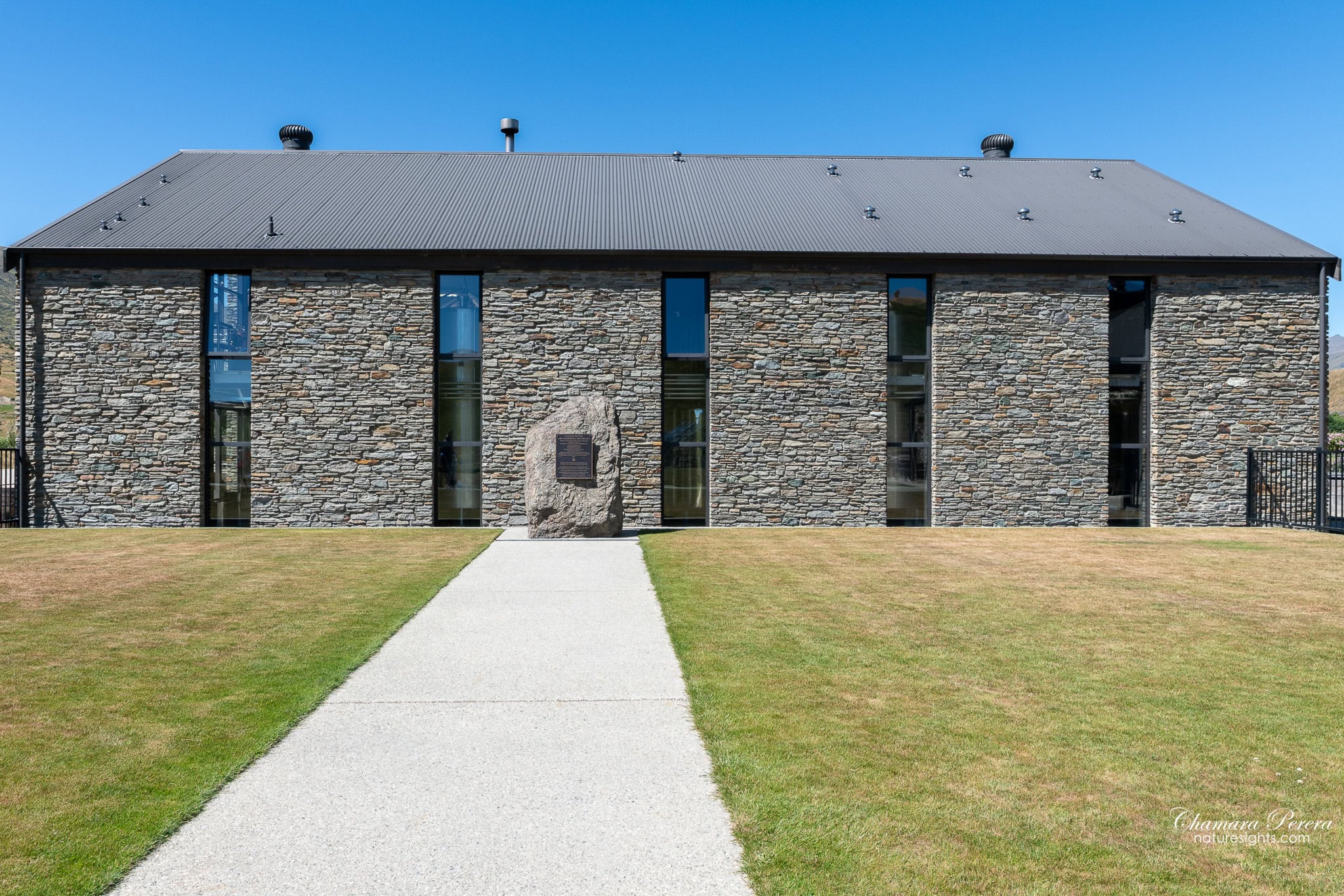 Cardrona Distillery stone exterior building Cardrona Valley New Zealand